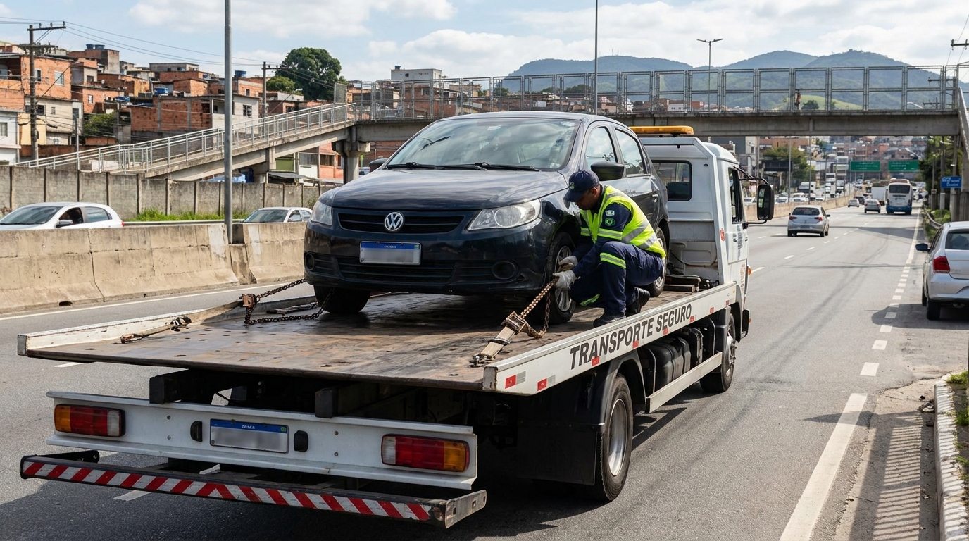 Logística para Veículos Parados em Mogi Guaçu‑SP