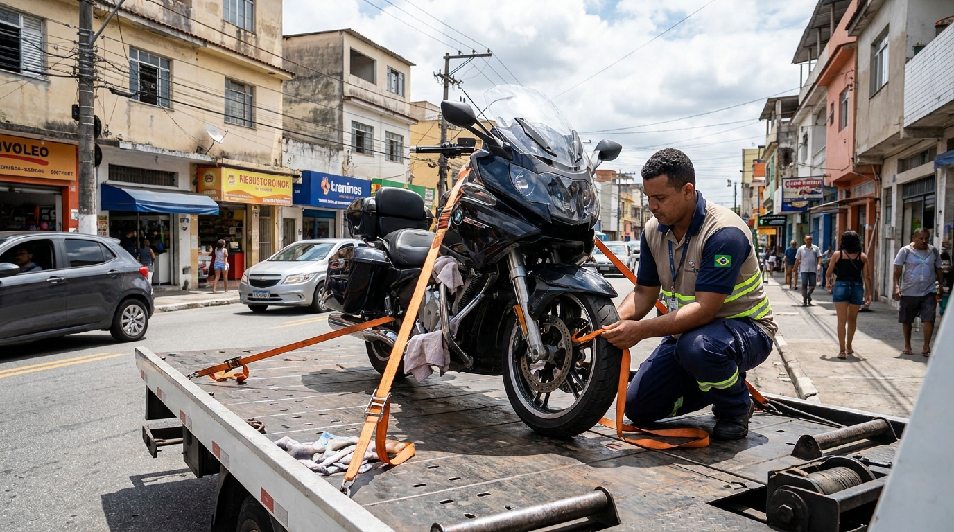 Remoção de Moto em Pane em Mogi Guaçu‑SP