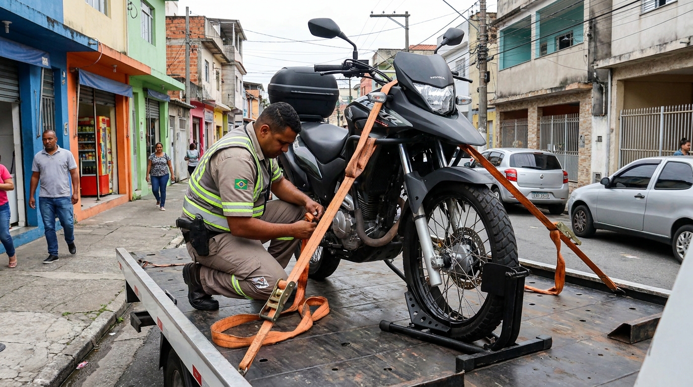 Guincho para Moto em Mogi Guaçu‑SP